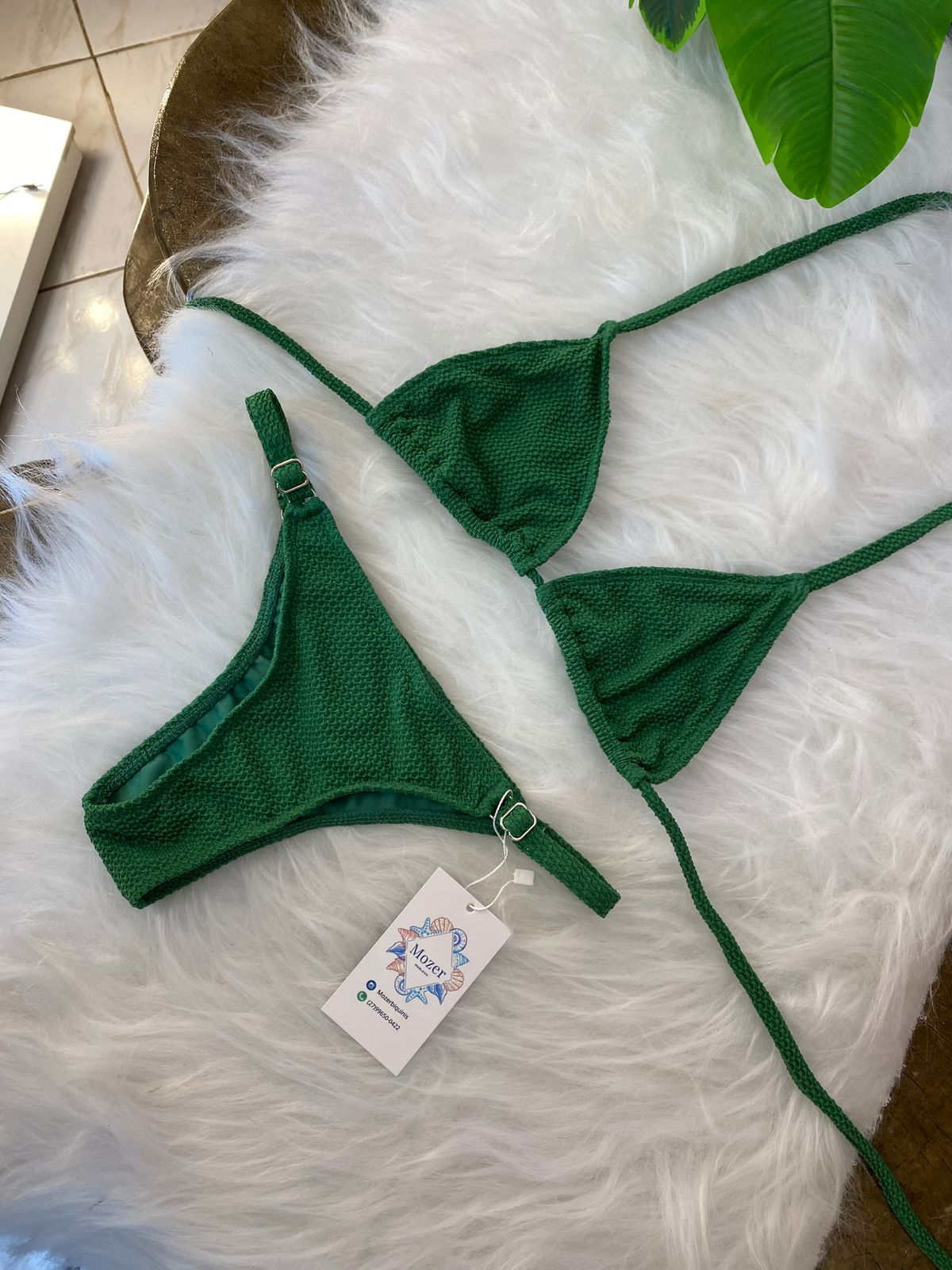 Cortininha verde militar