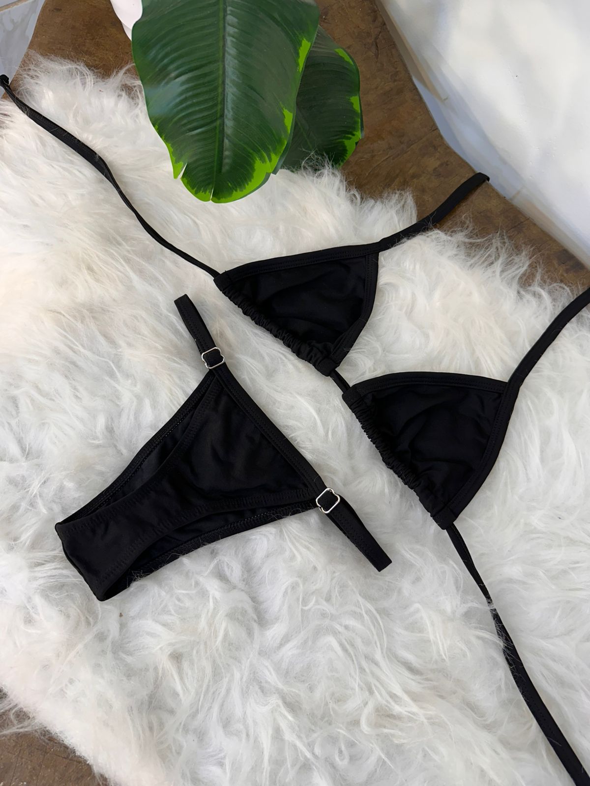 Conjunto Cortininha Preto